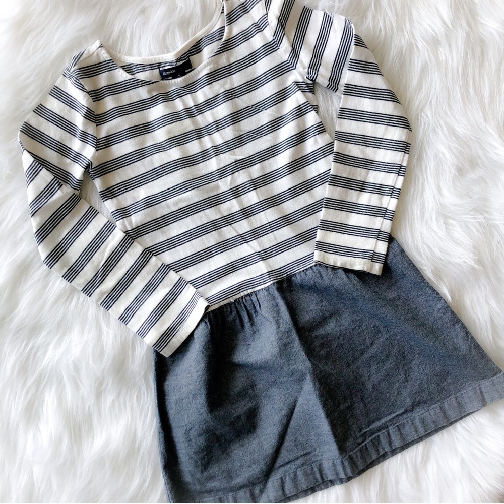 Girls Gap Long Sleeve Dress